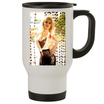 Amber Heard Stainless Steel Travel Mug