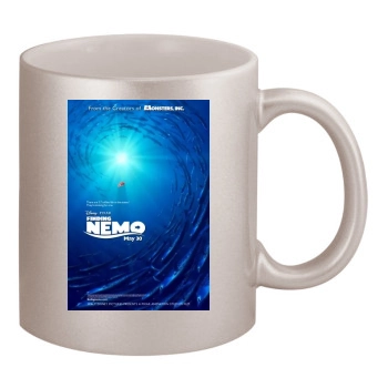 Finding Nemo (2003) 11oz Metallic Silver Mug