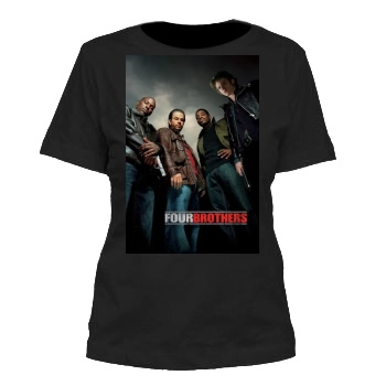 Four Brothers (2005) Women's Cut T-Shirt