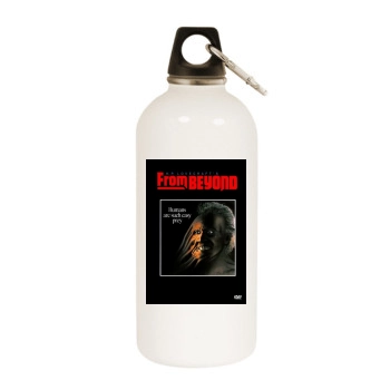 From Beyond (1986) White Water Bottle With Carabiner