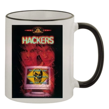 Hackers (1995) 11oz Colored Rim & Handle Mug