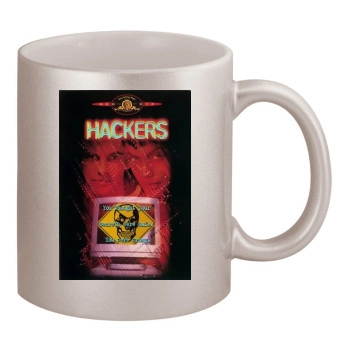 Hackers (1995) 11oz Metallic Silver Mug