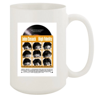 High Fidelity (2000) 15oz White Mug