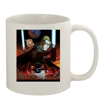 Star Wars: Clone Wars (2003) 11oz White Mug