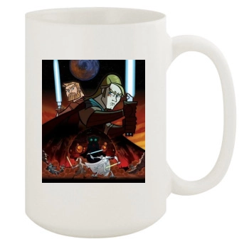 Star Wars: Clone Wars (2003) 15oz White Mug