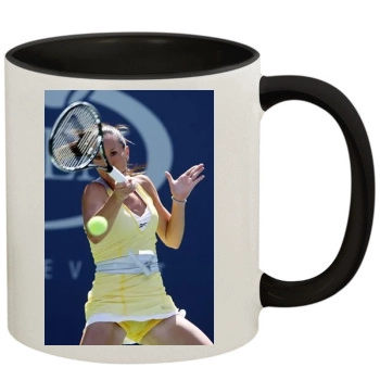 Jelena Jankovic 11oz Colored Inner & Handle Mug