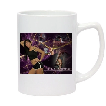 Jelena Jankovic 14oz White Statesman Mug