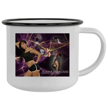 Jelena Jankovic Camping Mug