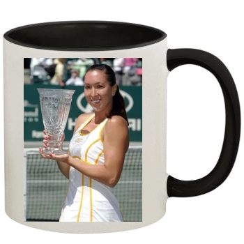 Jelena Jankovic 11oz Colored Inner & Handle Mug