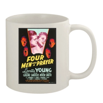 Four Men and a Prayer (1938) 11oz White Mug