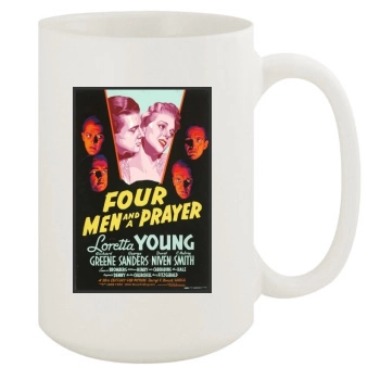 Four Men and a Prayer (1938) 15oz White Mug