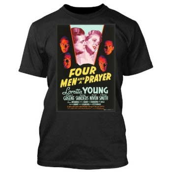 Four Men and a Prayer (1938) Men's TShirt