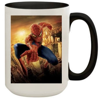 Spider-Man 2 (2004) 15oz Colored Inner & Handle Mug