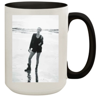 Amber Valletta 15oz Colored Inner & Handle Mug