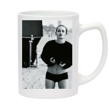 Amber Valletta 14oz White Statesman Mug