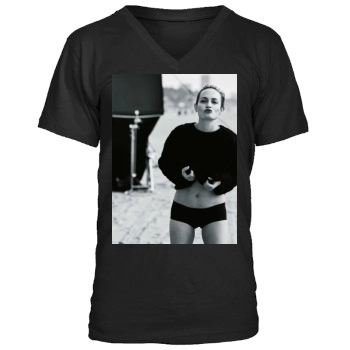 Amber Valletta Men's V-Neck T-Shirt