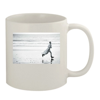 Amber Valletta 11oz White Mug