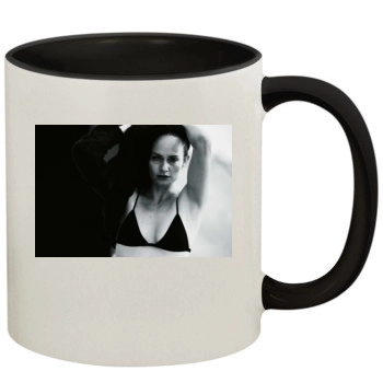 Amber Valletta 11oz Colored Inner & Handle Mug