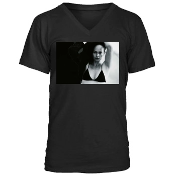 Amber Valletta Men's V-Neck T-Shirt