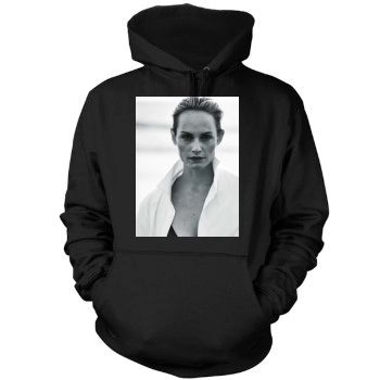 Amber Valletta Mens Pullover Hoodie Sweatshirt