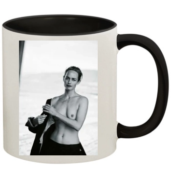 Amber Valletta 11oz Colored Inner & Handle Mug