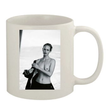 Amber Valletta 11oz White Mug