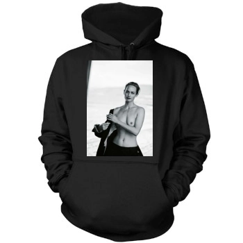 Amber Valletta Mens Pullover Hoodie Sweatshirt