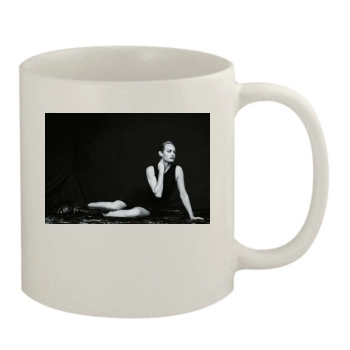 Amber Valletta 11oz White Mug