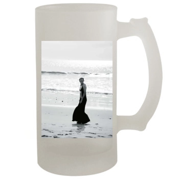 Amber Valletta 16oz Frosted Beer Stein