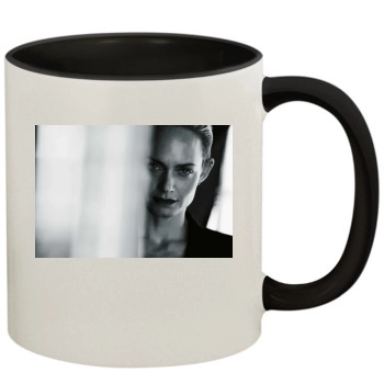 Amber Valletta 11oz Colored Inner & Handle Mug