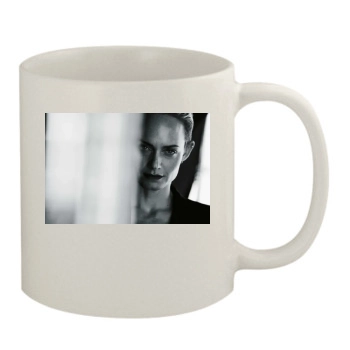 Amber Valletta 11oz White Mug