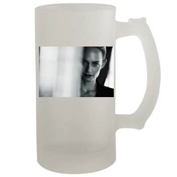 Amber Valletta 16oz Frosted Beer Stein