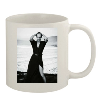 Amber Valletta 11oz White Mug