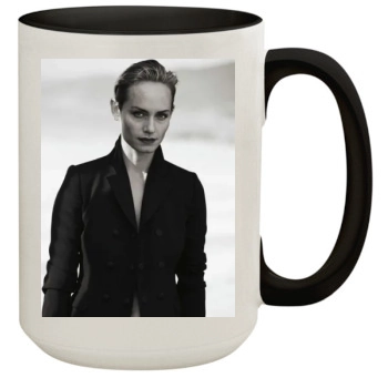 Amber Valletta 15oz Colored Inner & Handle Mug