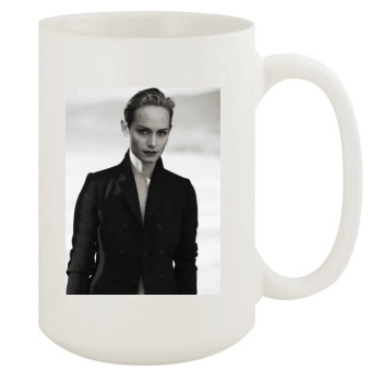 Amber Valletta 15oz White Mug