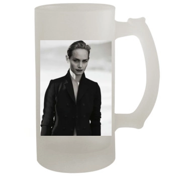 Amber Valletta 16oz Frosted Beer Stein