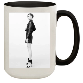 Amber Valletta 15oz Colored Inner & Handle Mug