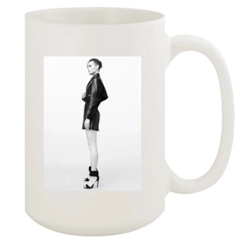 Amber Valletta 15oz White Mug