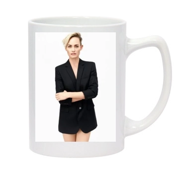 Amber Valletta 14oz White Statesman Mug