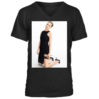 Amber Valletta Men's V-Neck T-Shirt