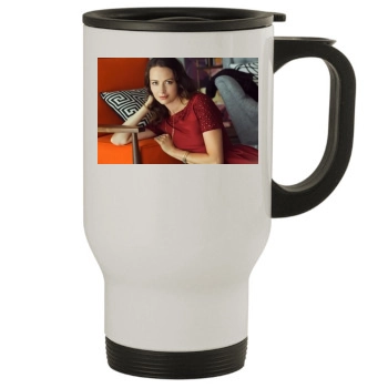 Amy Acker Stainless Steel Travel Mug