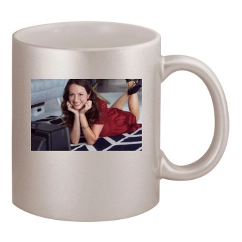 Amy Acker 11oz Metallic Silver Mug