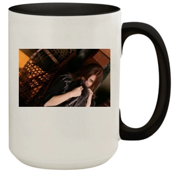 Amy Adams 15oz Colored Inner & Handle Mug