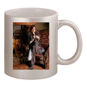 Amy Adams 11oz Metallic Silver Mug