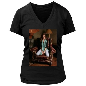 Amy Adams Women's Deep V-Neck TShirt