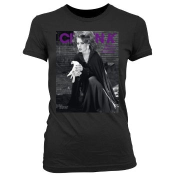 Amy Adams Women's Junior Cut Crewneck T-Shirt