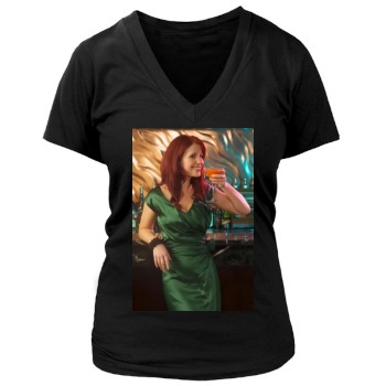 Amy Nuttall Women's Deep V-Neck TShirt