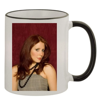 Amy Nuttall 11oz Colored Rim & Handle Mug