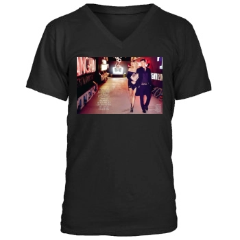 Anja Rubik Men's V-Neck T-Shirt