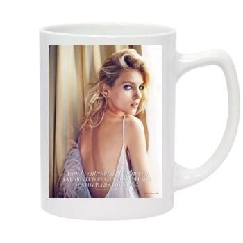 Anja Rubik 14oz White Statesman Mug